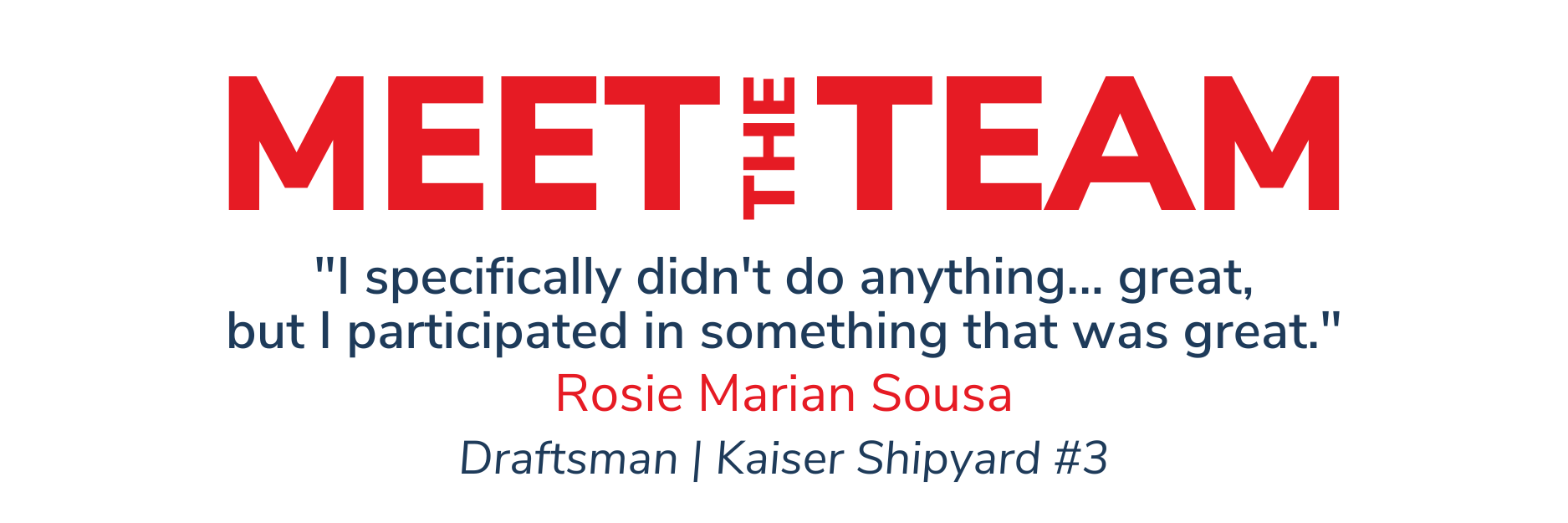 Team Rosie the Riveter Trust